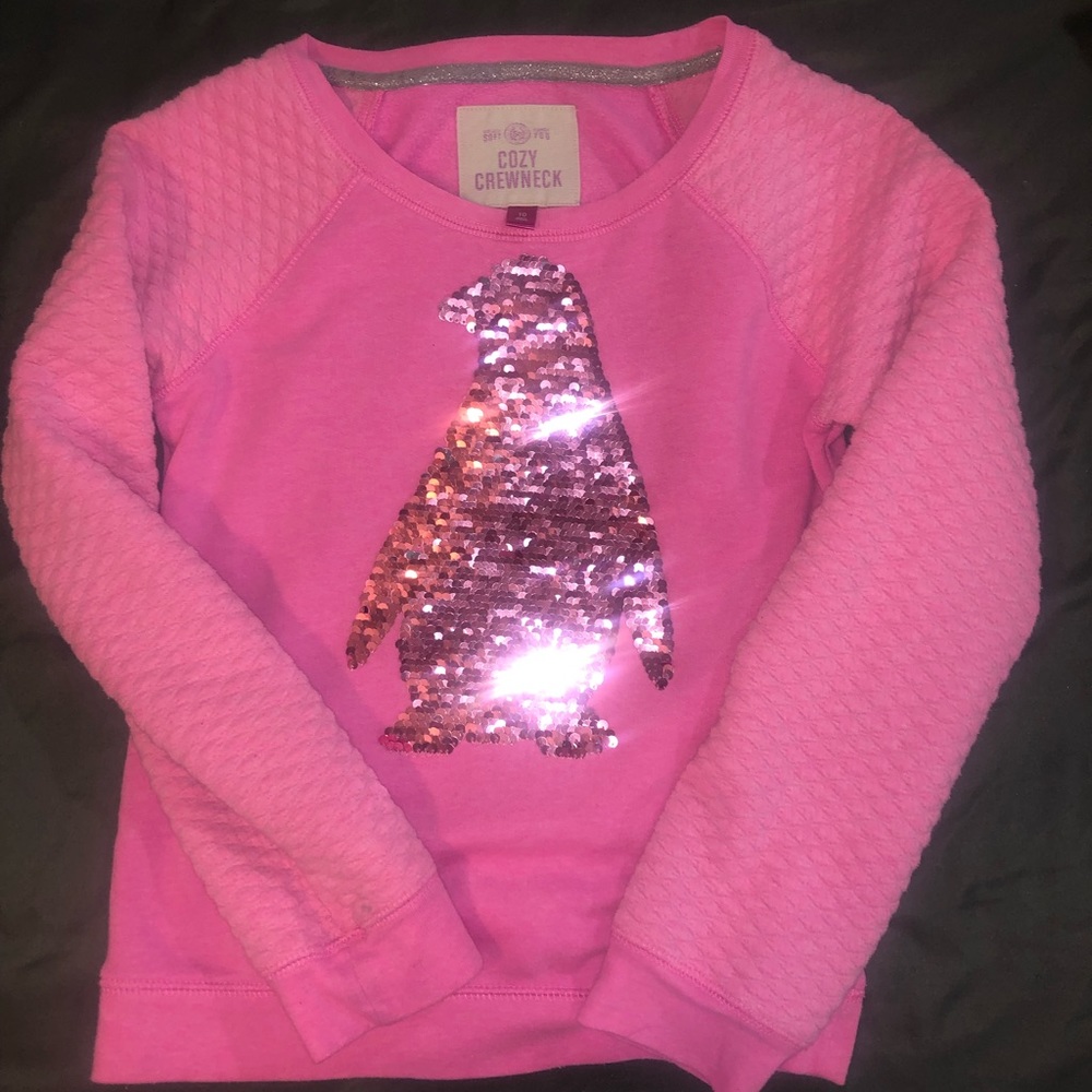 Flip sequins Top